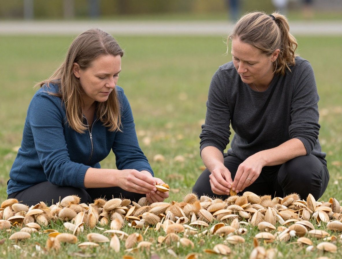 Närbild av pumpafrön och solrosfrön på ett naturligt träunderlag, varma ljusnyanser, illustrerar naturliga zinkkällor